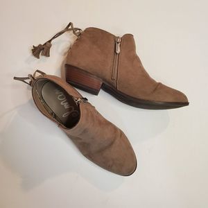 Sam Edleman Tan Booties